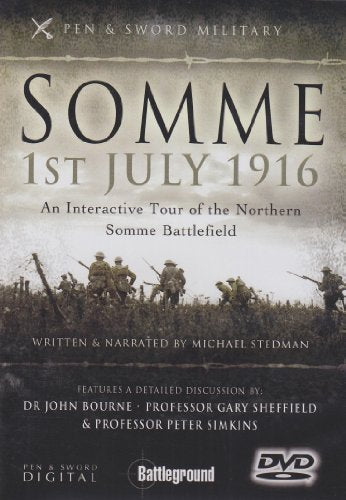 Somme, 1st July 1916: Interactive - Northern Somme Battlefield DVD [Region 2] - Like New - Attic Discovery Shop
