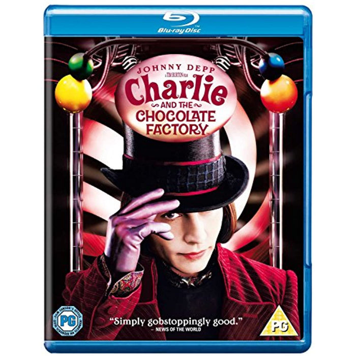 Charlie And The Chocolate Factory [Blu-ray] [2005] [Region Free] - Very Good - Attic Discovery Shop