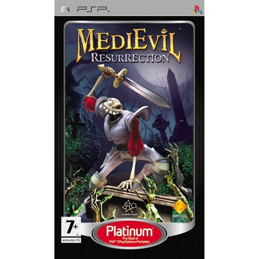 MediEvil Resurrection - Platinum Edition (PSP PlayStation Portable Game) - Very Good - Attic Discovery Shop