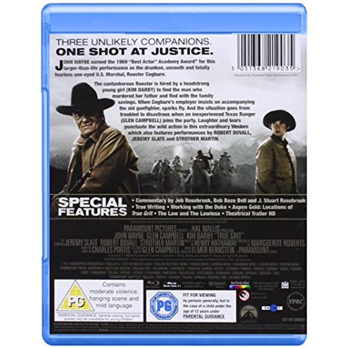 True Grit (1969) [Blu-ray][Region Free] - New Sealed - Attic Discovery Shop