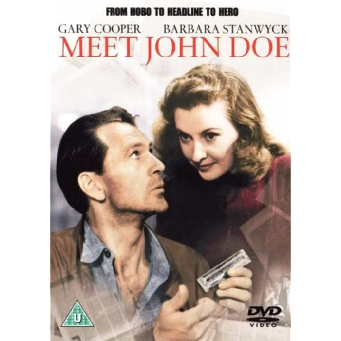 Meet John Doe - Gary Cooper 1941 [DVD] [Region 2] - New Sealed - Attic Discovery Shop