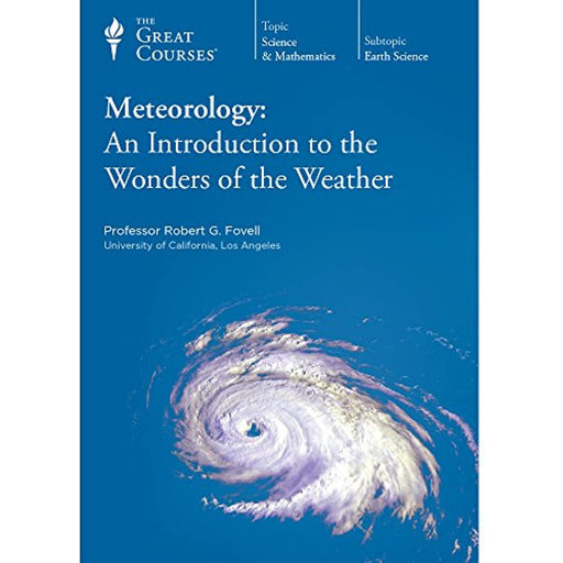 The Great Courses Meteorology: Weather Guidebook & Audio CD/DVD Set - New - Like New - Attic Discovery Shop