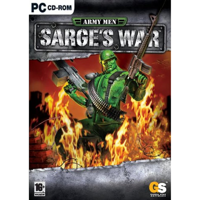 Army Men: Sarge's War (PC CD-ROM Game) Rare [2-Disc] [Includes Manual] - Very Good - Attic Discovery Shop