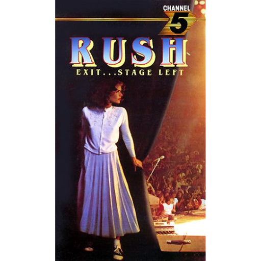 Rush: Exit Stage Left [VHS Video] Rare 1986 Release (59 mins) - Good - Attic Discovery Shop