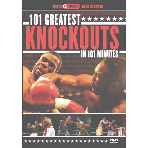 101 Greatest Knockouts in 101 minutes [DVD] [Region 2] - New Sealed - Attic Discovery Shop