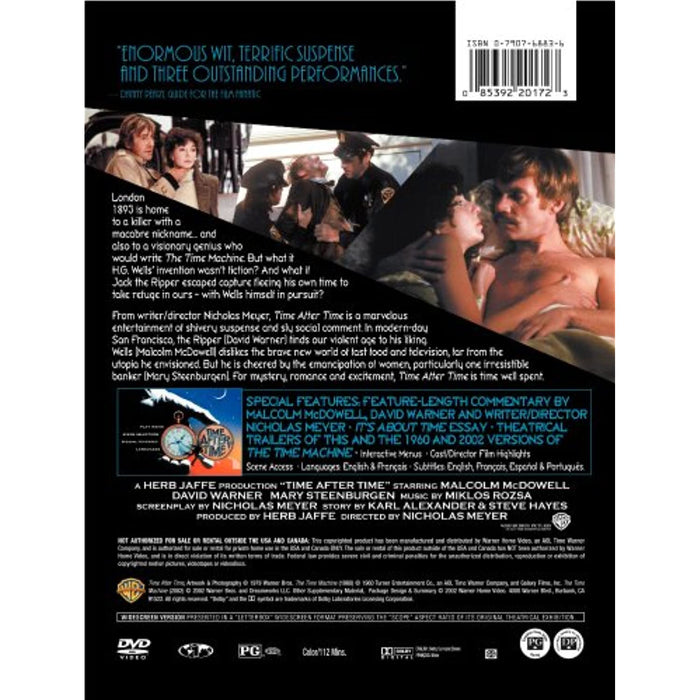 Time After Time [DVD] [Region 1] [Rare US Import] [NTSC] - Very Good - Attic Discovery Shop