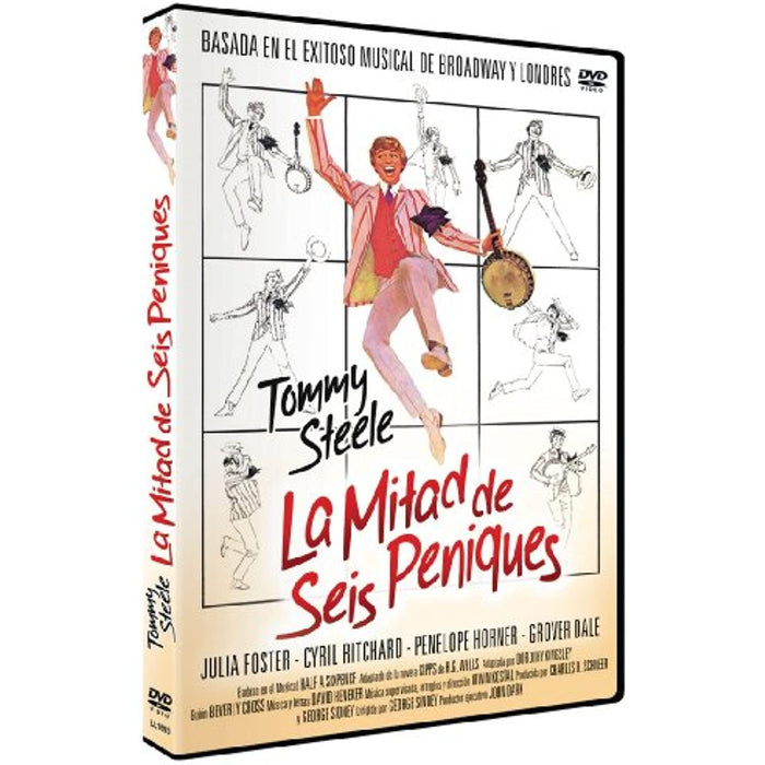 Half A Sixpence (1967) Tommy Steele Dubbed Castilian / Spanish [DVD] [Region 2] - Very Good - Attic Discovery Shop