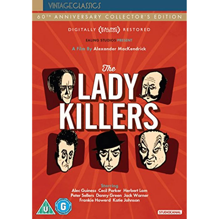 The Ladykillers 60th Anniversary Collector Edition [DVD] [Region 2] - New Sealed - Attic Discovery Shop