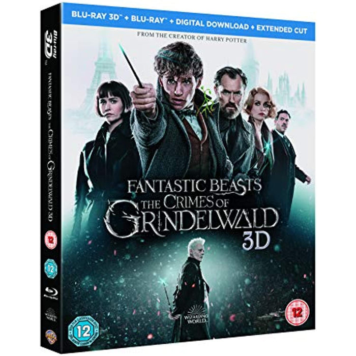 Fantastic Beasts The Crimes of Grindelwald 3D + 2D COG Blu-ray 2018 [Region B] - Like New - Attic Discovery Shop