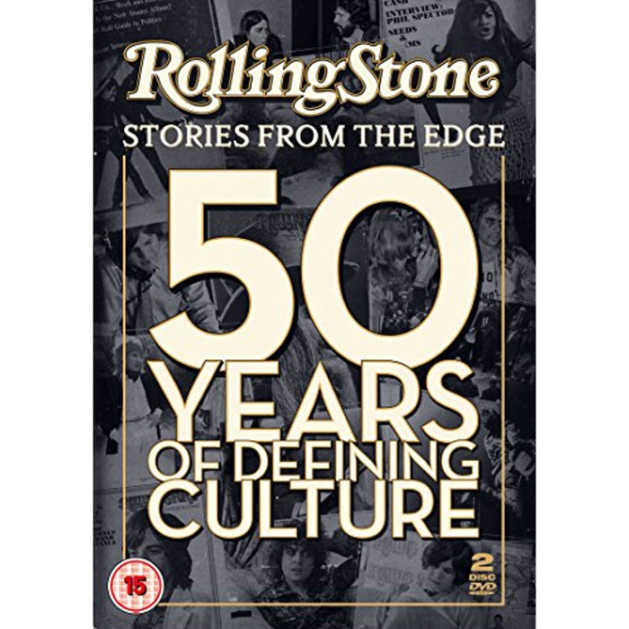 NEW Sealed - Rolling Stone: Stories From The Edge [DVD] [Region 2] 50 Years Of - Attic Discovery Shop