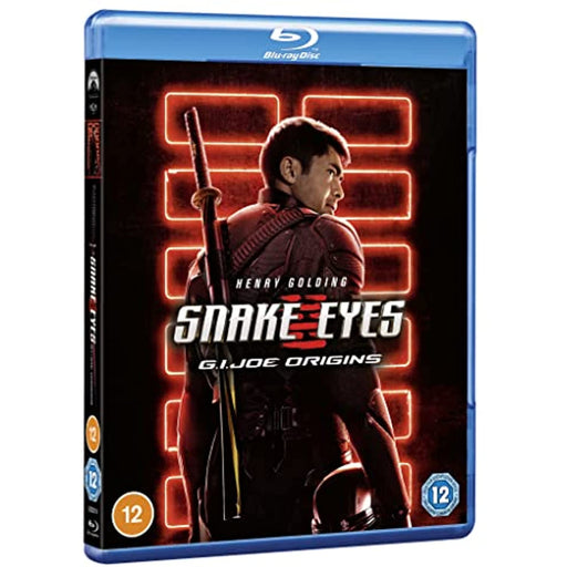 GI Joe Origins Snake Eyes - Henry Golding [Blu-ray] [2021] [Region Free] - Like New - Attic Discovery Shop