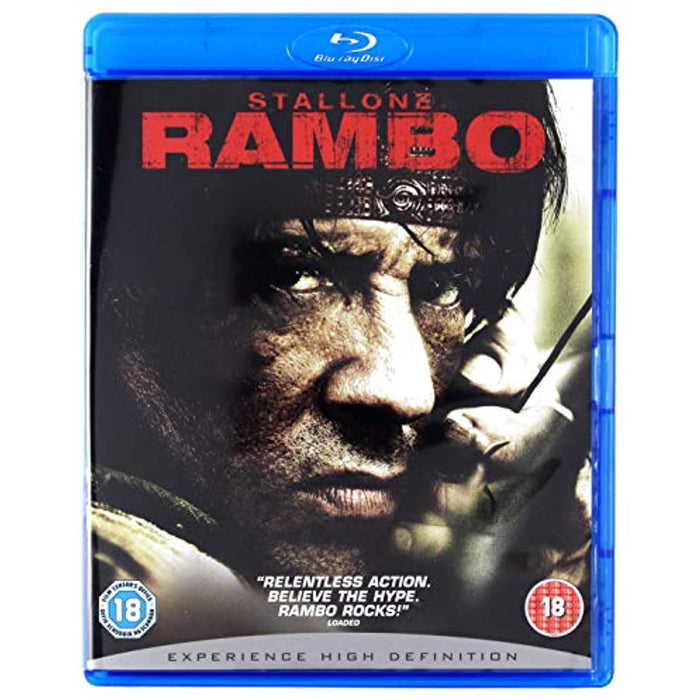 Rambo [Blu-Ray] [2008] [Region B] - New Sealed - Attic Discovery Shop