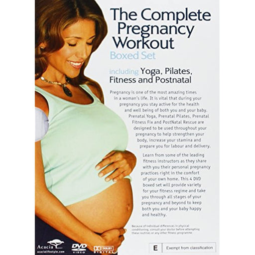 The Complete Pregnancy Workout - Yoga, etc [DVD Box Set] [Region 2] - New Sealed - Attic Discovery Shop