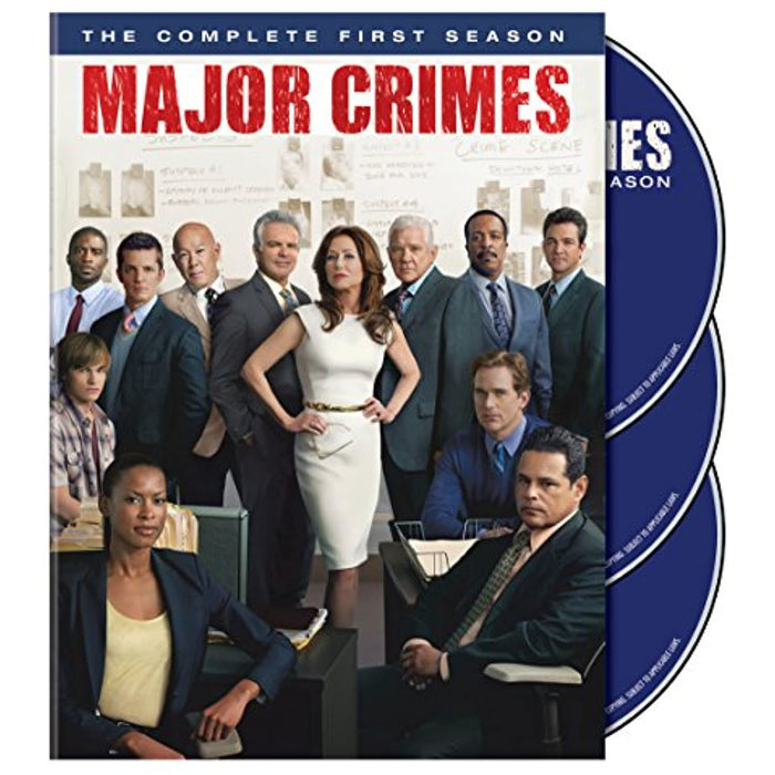 Major Crimes The Complete First Season Series 1 [DVD] [Region 1] [Rare US - Very Good - Attic Discovery Shop
