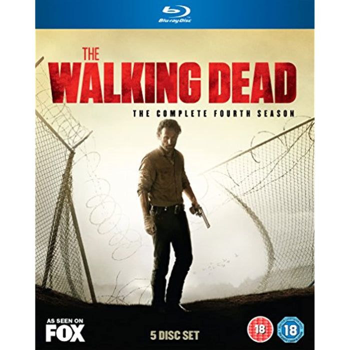 The Walking Dead Series 4 Complete Fourth Season [Blu-ray] [Region B] New Sealed - Attic Discovery Shop
