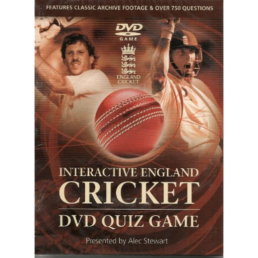 Interactive England Cricket DVD Quiz Game [Region 2] - New Sealed - Attic Discovery Shop