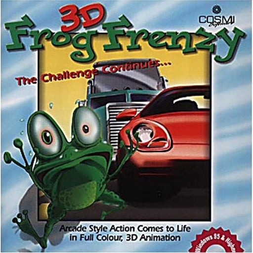3D Frog Frenzy - Arcade Style Action Animation (PC CD-ROM Game) - Very Good - Attic Discovery Shop