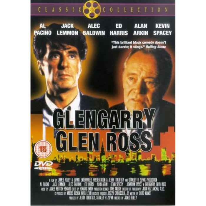 Glengarry Glen Ross - Al Pacino [DVD] [1992] [Region 2] - New Sealed - Attic Discovery Shop