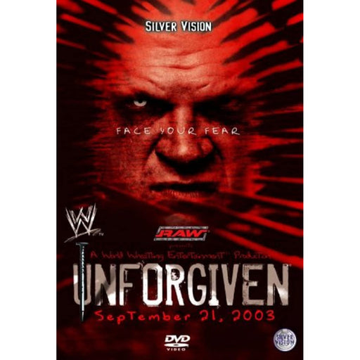 Wrestling / WWE: Unforgiven 2003 [VHS Video] Rare Silver Vision - Kane - RAW - Very Good - Attic Discovery Shop