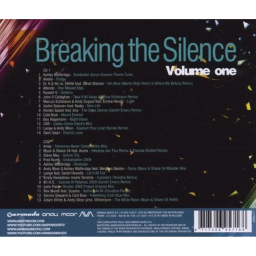 Andy Moor - Breaking The Silence Vol 1 [CD Album] (2 CD) Rare Armada ARMA215 - Very Good - Very Good - Attic Discovery Shop