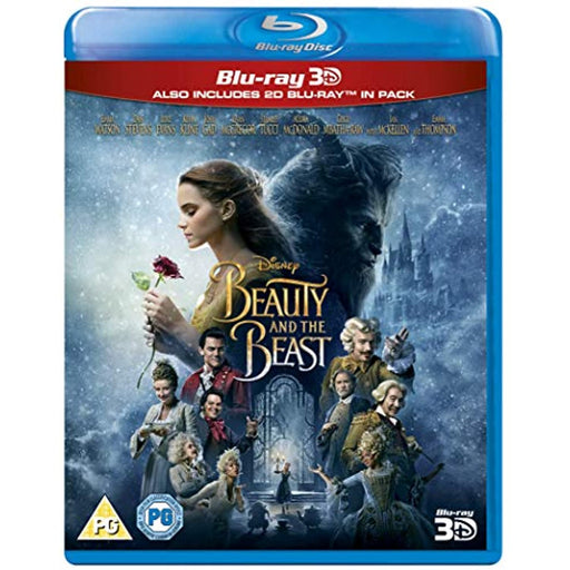 Beauty & The Beast (Disney) [Blu-ray 3D + 2D] [2017] [Region Free] - Very Good - Attic Discovery Shop