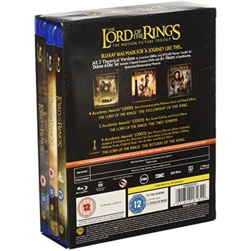 The Lord Of The Rings: Motion Picture Trilogy [Blu-ray] [Reg Free] New Torn Seal - Like New - Attic Discovery Shop