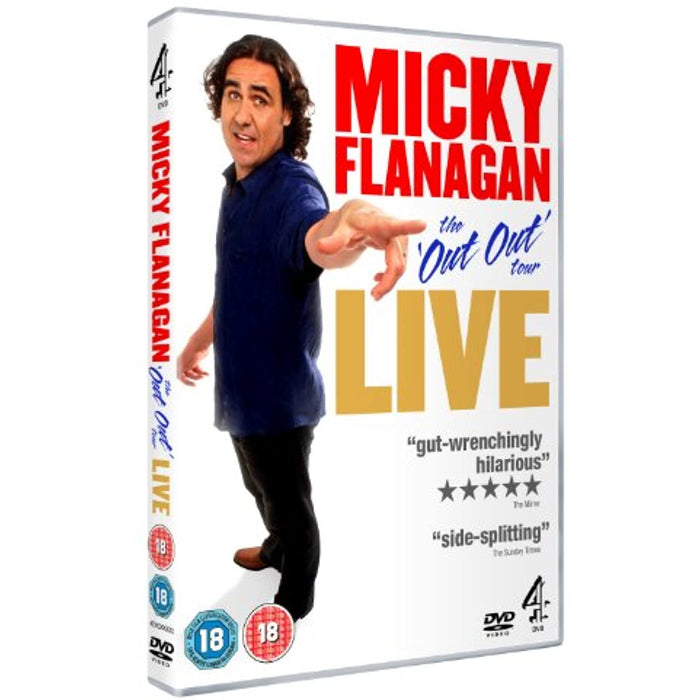 Micky Flanagan Live: The Out Out Tour [DVD] [Region 2] - New Sealed - Attic Discovery Shop