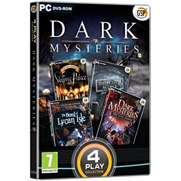 4 Play Collection - Dark Mysteries (PC DVD-ROM Game) - Like New - Attic Discovery Shop