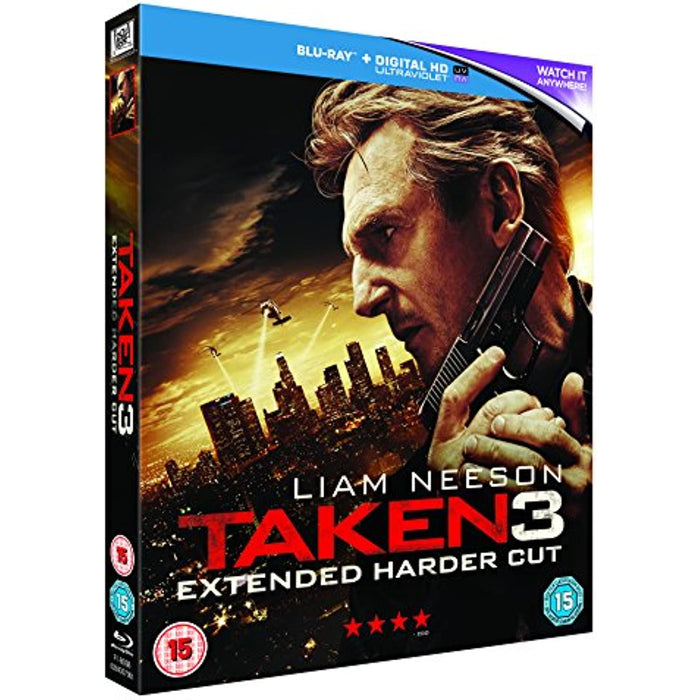 Taken 3 Extended Harder Cut [Blu-ray] [Region Free] (Liam Neeson) - New Sealed - Attic Discovery Shop