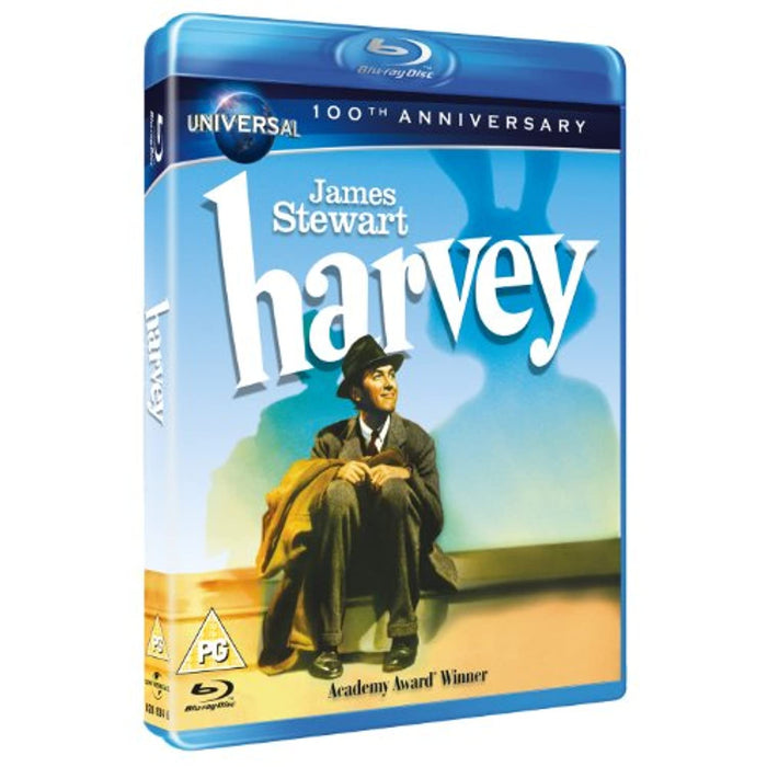 Harvey - James Stewart [Blu-ray] [1950] [Region Free] 100th Anniversary Edition - Very Good - Attic Discovery Shop