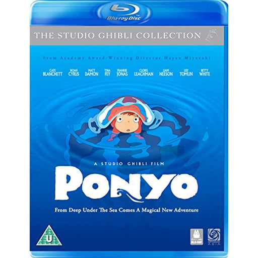 Ponyo [Blu-ray + DVD Combi Pack] [Region B] (Ghibli) - Very Good - Attic Discovery Shop