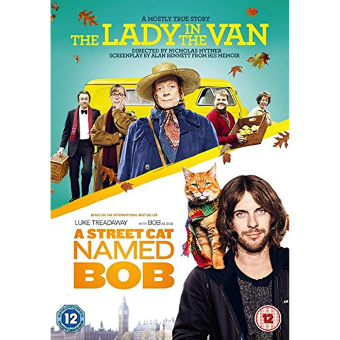 The Lady In The Van/A Street Cat Named Bob [DVD] [Region 2] - Like New - Like New - Attic Discovery Shop
