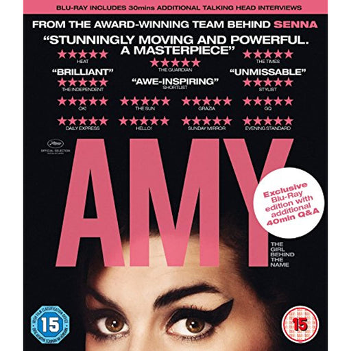 Amy [Blu-ray] [Region B] (Includes Bonus Footage with Talking Head Interviews) - Very Good - Attic Discovery Shop