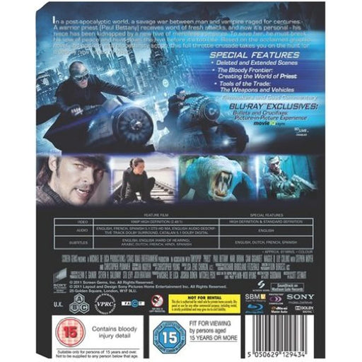 Priest [Blu-ray] [2011] [Region Free] - Like New - Attic Discovery Shop