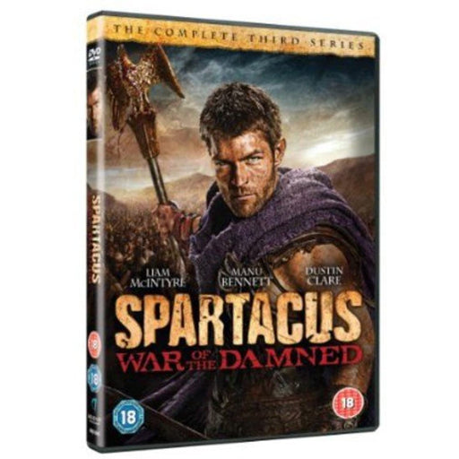 Spartacus: War of the Damned The Complete Third Series Season 3 [DVD] [Region 2] - Very Good - Attic Discovery Shop
