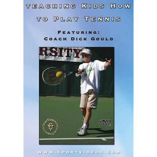 Teaching Kids How To Play Tennis [DVD] [NTSC US Import] Dick Gould - New Sealed - Attic Discovery Shop