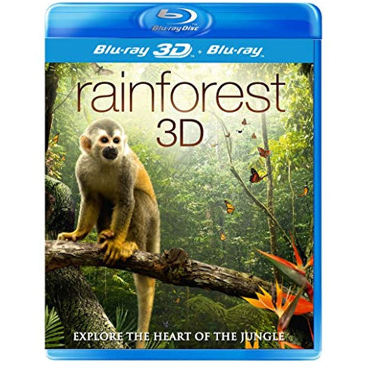 Rainforest 3D - Explore The Jungle (Blu-ray 3D + Blu Ray) [Region A, B, C] - Very Good - Attic Discovery Shop