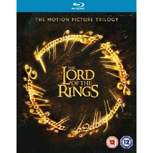 The Lord of the Rings Motion Picture Trilogy [Region B] 3 Disc Blu-ray - Very Good - Attic Discovery Shop