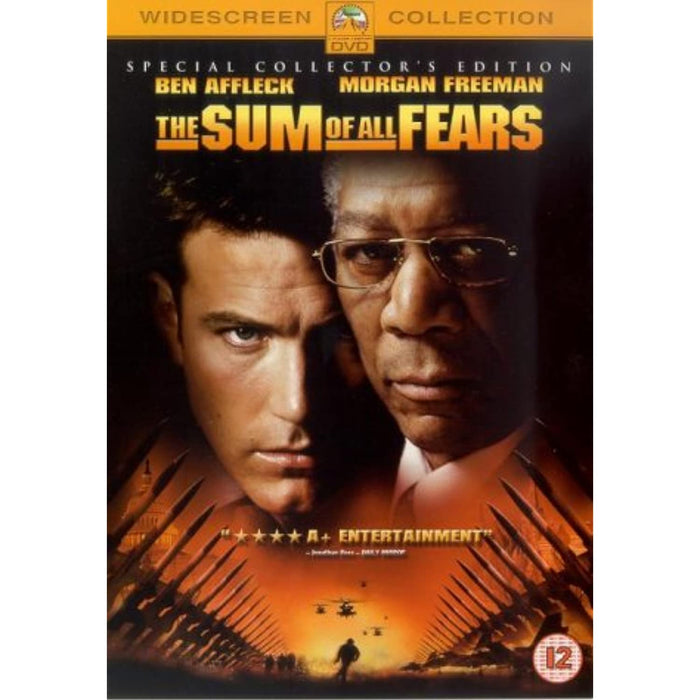 The Sum Of All Fears Special Collector's Edition [DVD] 2002 [Reg 2] - New Sealed - Attic Discovery Shop