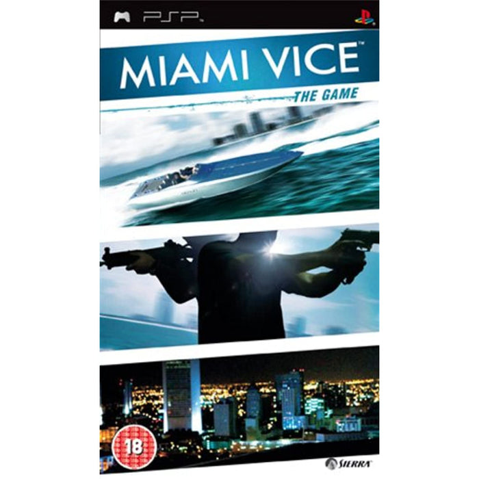 Miami Vice: The Game (PSP PlayStation Portable Game) - Very Good - Attic Discovery Shop