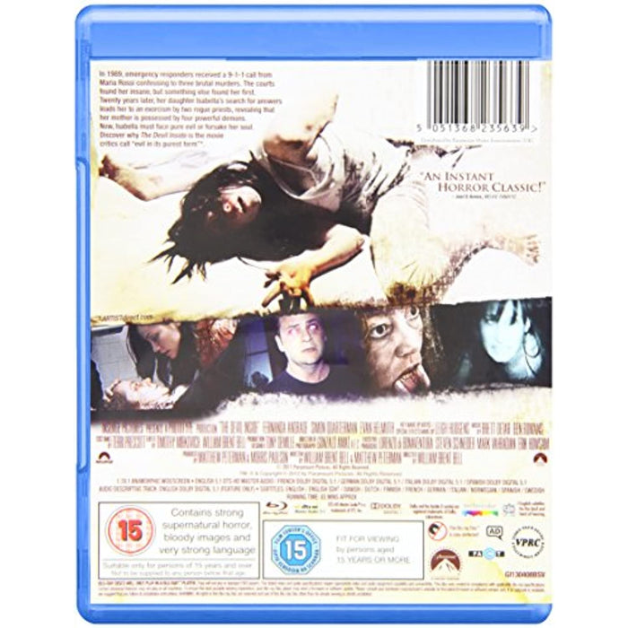 The Devil Inside [Blu-ray] [Region Free] - New Sealed - Attic Discovery Shop