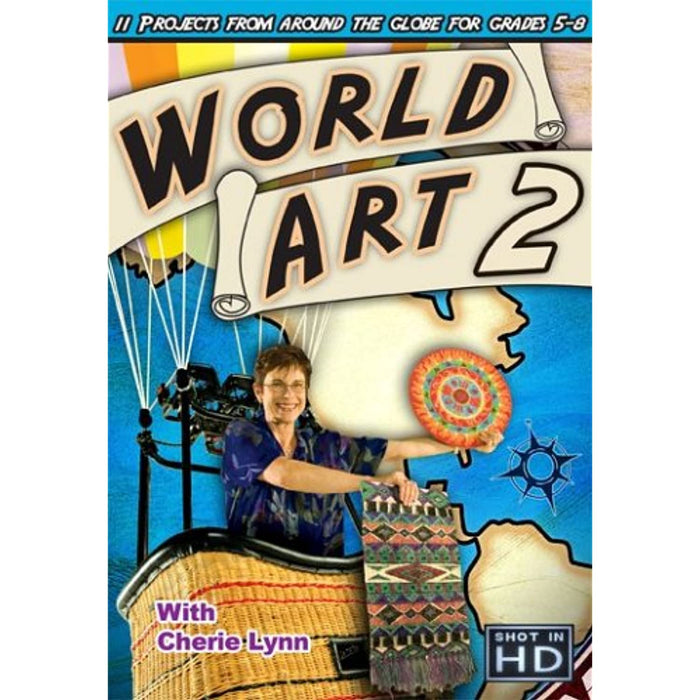 World Art And Crafts Vol.2 [DVD] With Cherie Lynn [Region 2] - New Sealed - Attic Discovery Shop