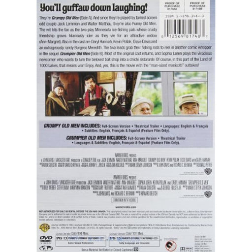 Grumpy Old Men & Grumpier Old Men [DVD] [1994] [Region 1] [Rare US Import] - Very Good - Attic Discovery Shop