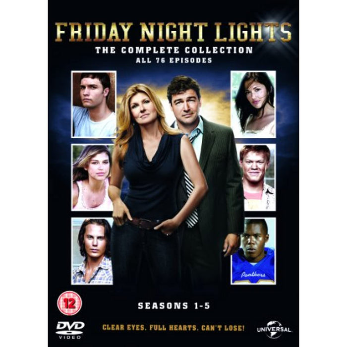 Friday Night Lights Series 1-5 Complete Collection [DVD] [Reg 2, 4] - New Sealed - Attic Discovery Shop