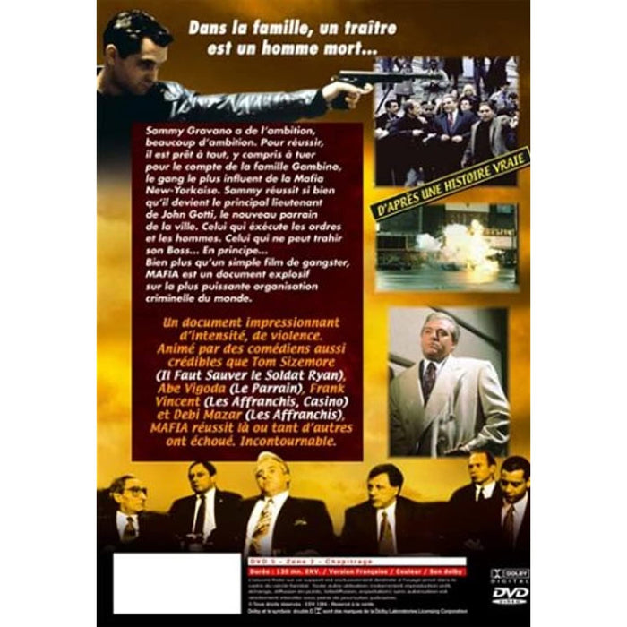 Mafia La Trahison de Gotti Rare French Import DVD Region 2