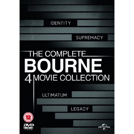 The Complete Bourne 4-Movie Collection Identity Legacy [DVD] [Regions 2, 4, 5] - Like New - Attic Discovery Shop