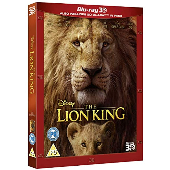 Disney's The Lion King [Blu-ray 3D + 2D] [2019] [Region Free] - New Sealed - Attic Discovery Shop