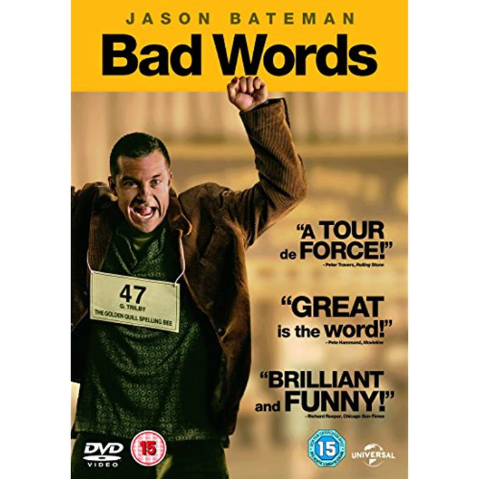 Bad Words [DVD] [Region 2 + 4 + 5] (Jason Bateman) Funny Comedy - New Sealed - Attic Discovery Shop