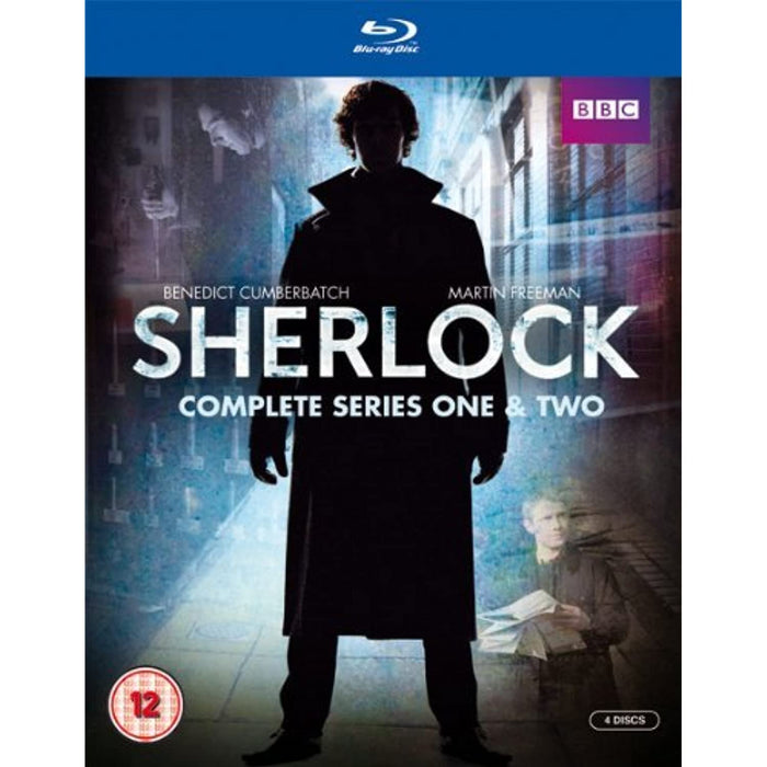 Sherlock Complete Series One & Two 1 2 Blu-ray Boxset [Region Free] - New Sealed - Attic Discovery Shop