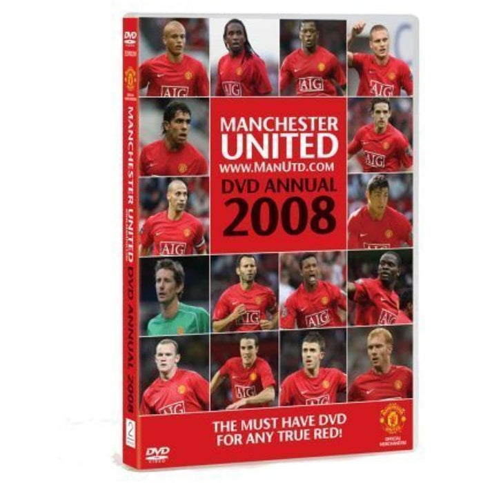 NEW Sealed Manchester United Annual 2008 [DVD] [Region Free] Football DVD - Attic Discovery Shop